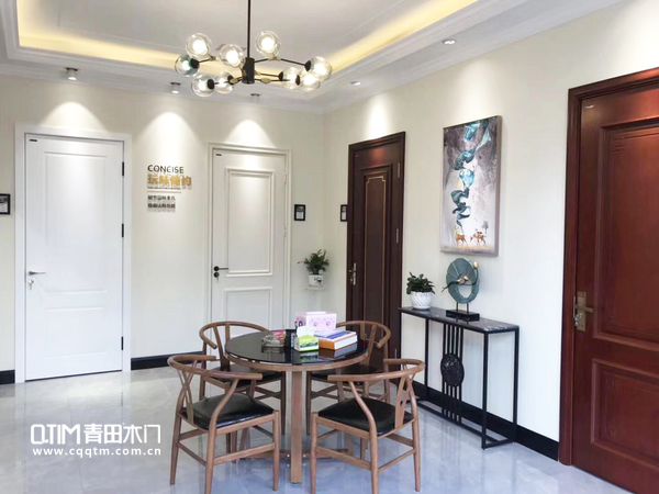 重庆青田木门湖南专卖店木门产品