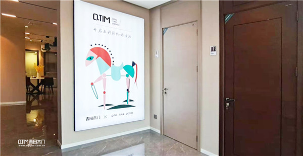 重庆青田木门|河南省获嘉专卖店：自信源于品牌